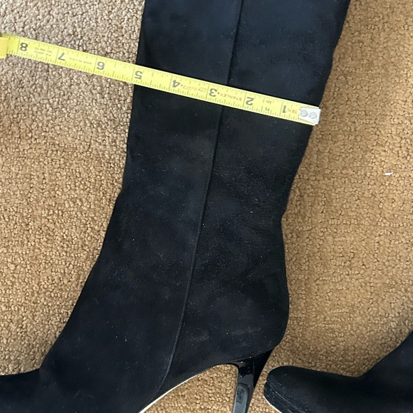 Jimmy Choo Giselle Black Suede Over the Knee Boots; size 9.5, EUC! - Picture 5 of 16